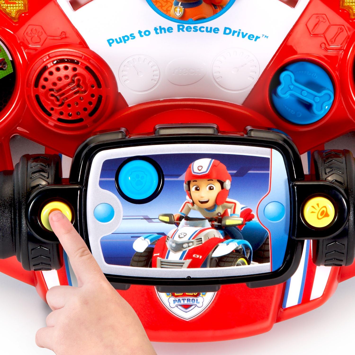 VTech Paw Patrol Pups to The Rescue Driver, Red Pups Retail_Packaging