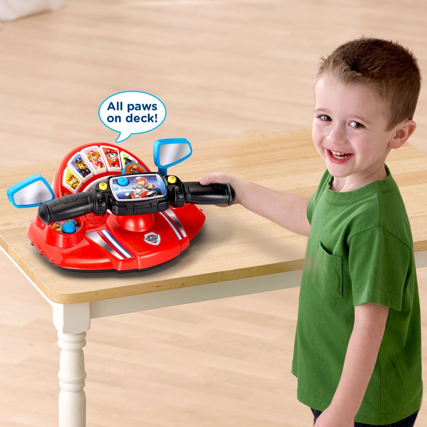 VTech Paw Patrol Pups to The Rescue Driver, Red Pups Retail_Packaging