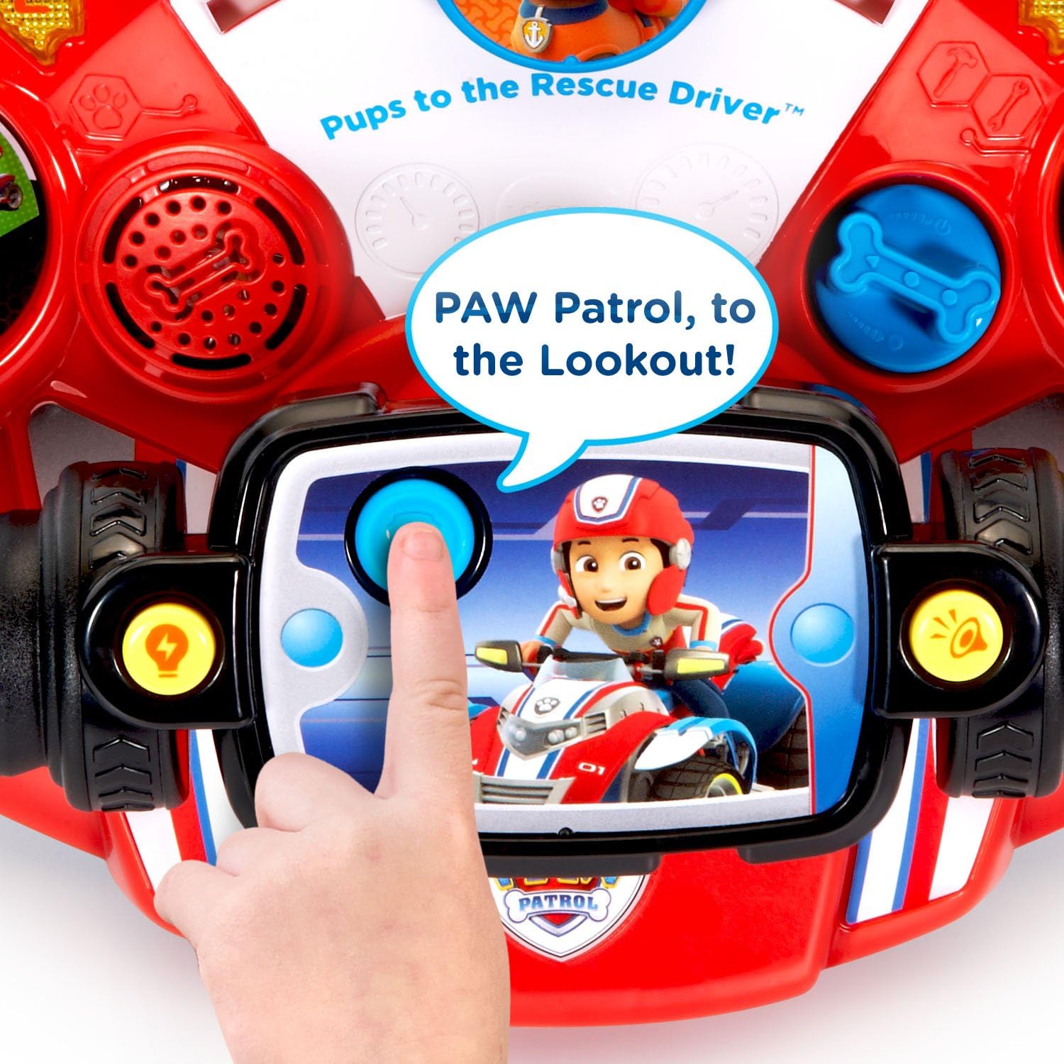 VTech Paw Patrol Pups to The Rescue Driver, Red Pups Retail_Packaging
