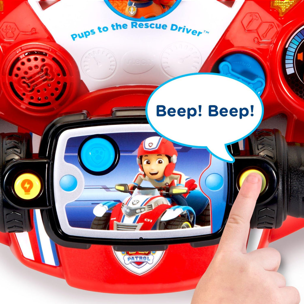 VTech Paw Patrol Pups to The Rescue Driver, Red Pups Retail_Packaging