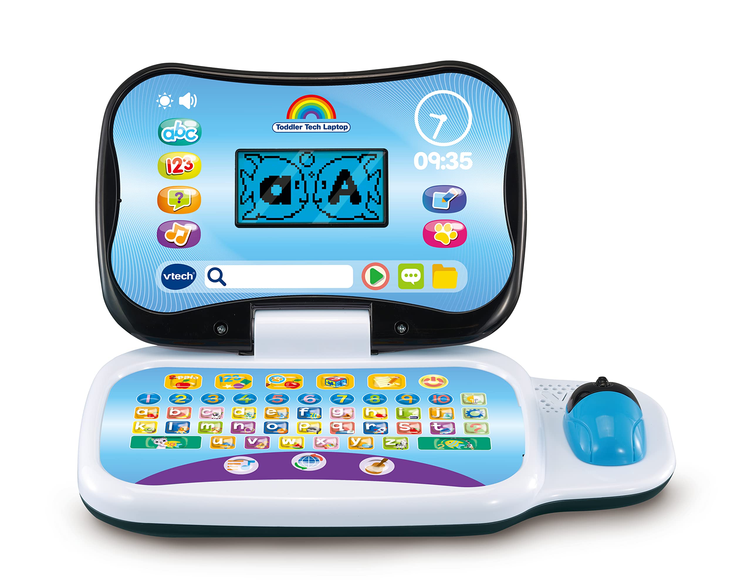 VTech Toddler Tech Laptop, Interactive Educational Computer Toy