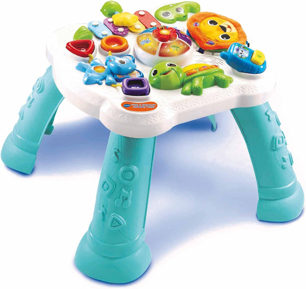 VTech Play &amp; Discover Baby Activity Table, Baby Play Centre, Sound Toy with Learning Games for Babies &amp; Toddlers From 9 Months+ Boys &amp; Girls, Multicolor, 540803