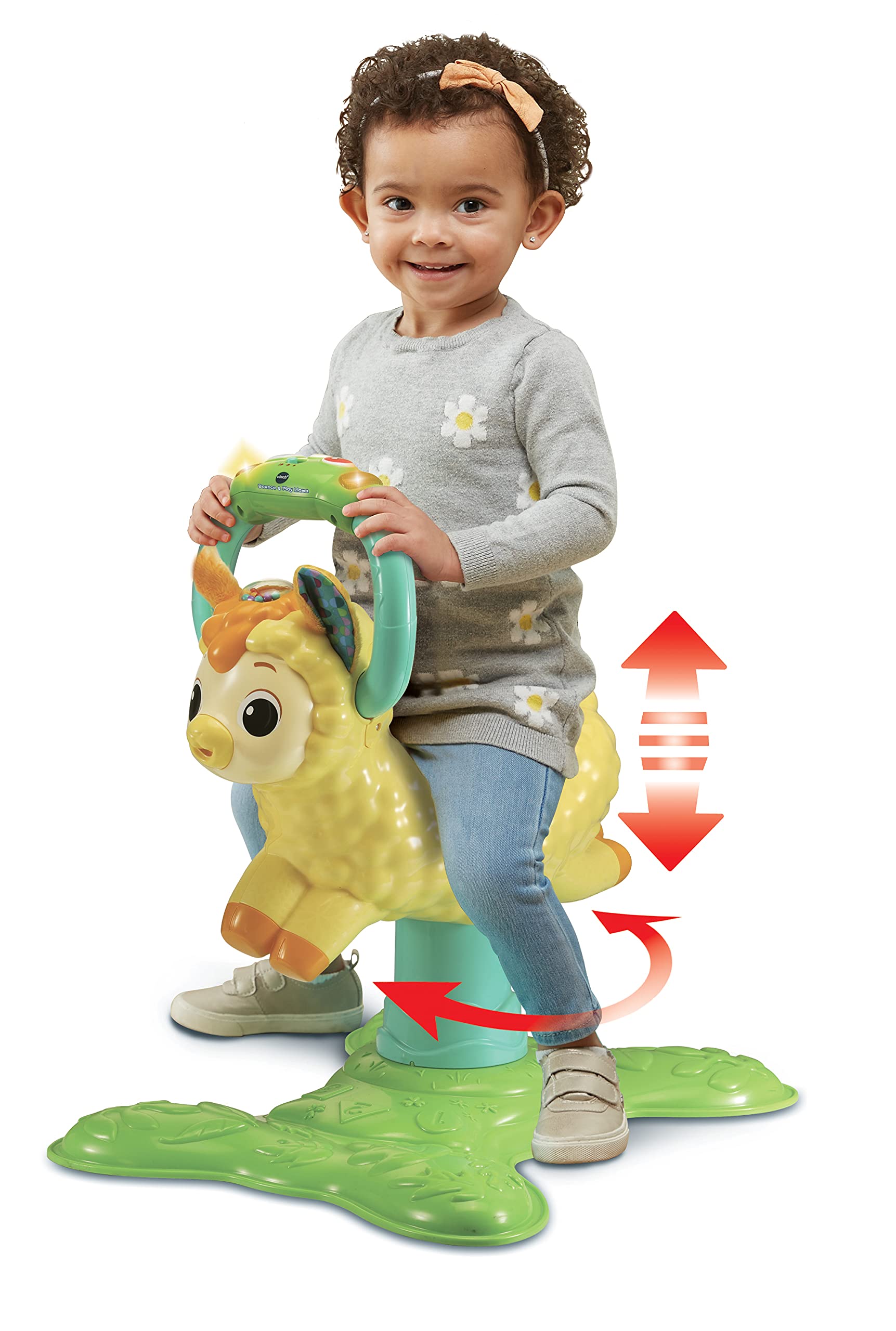 VTech Bounce & Play Llama, Learning Toy for Toddlers with Numbers