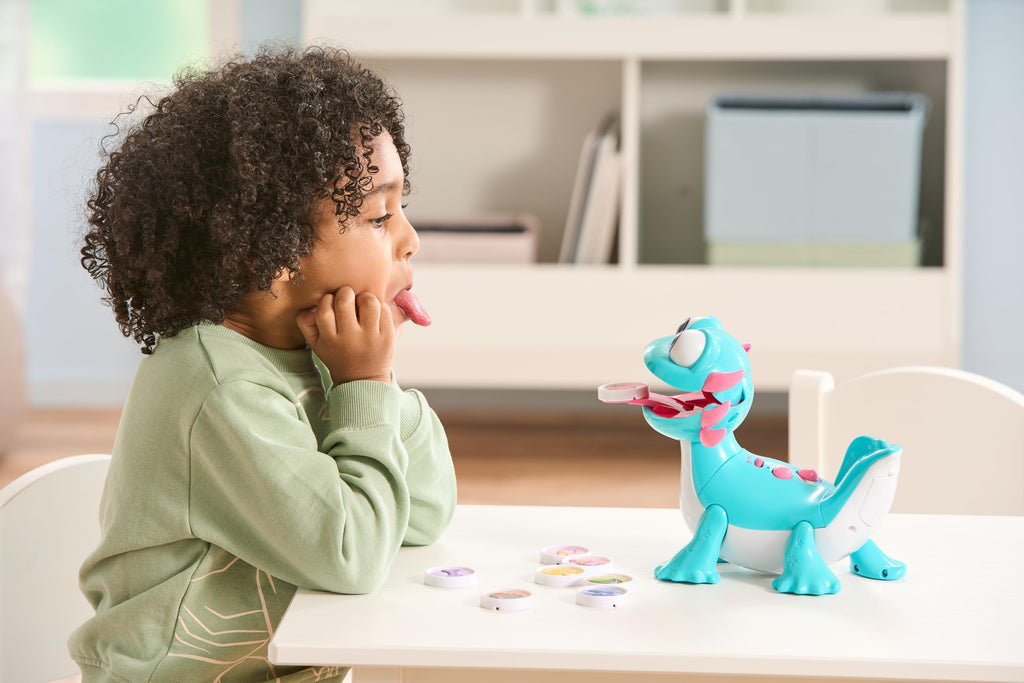 VTech Tasty Treats Axolotl, Interactive Toddler Toy with Fun Reactions