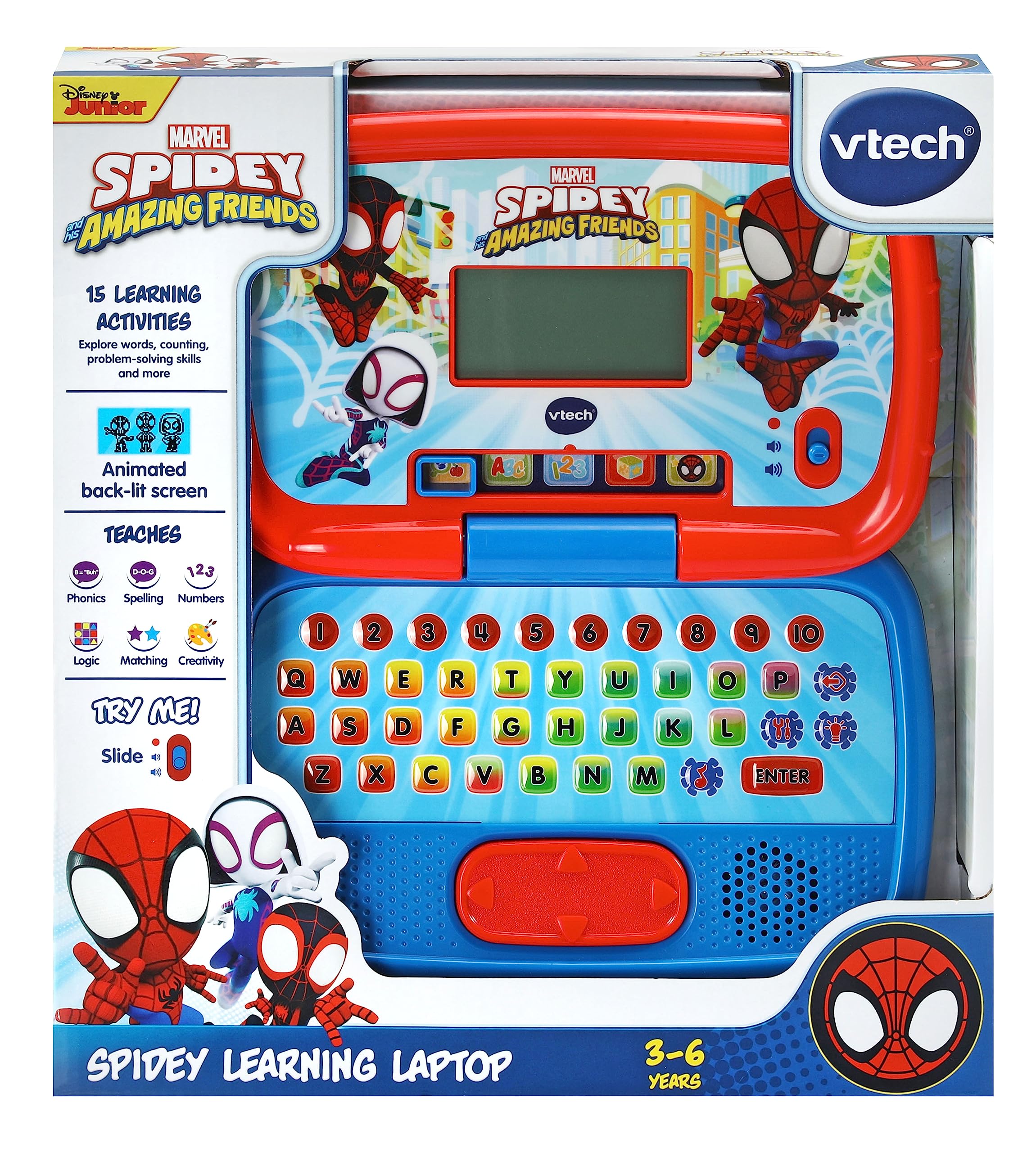 VTech Spidey and his amazing friends: Spidey Learning Laptop