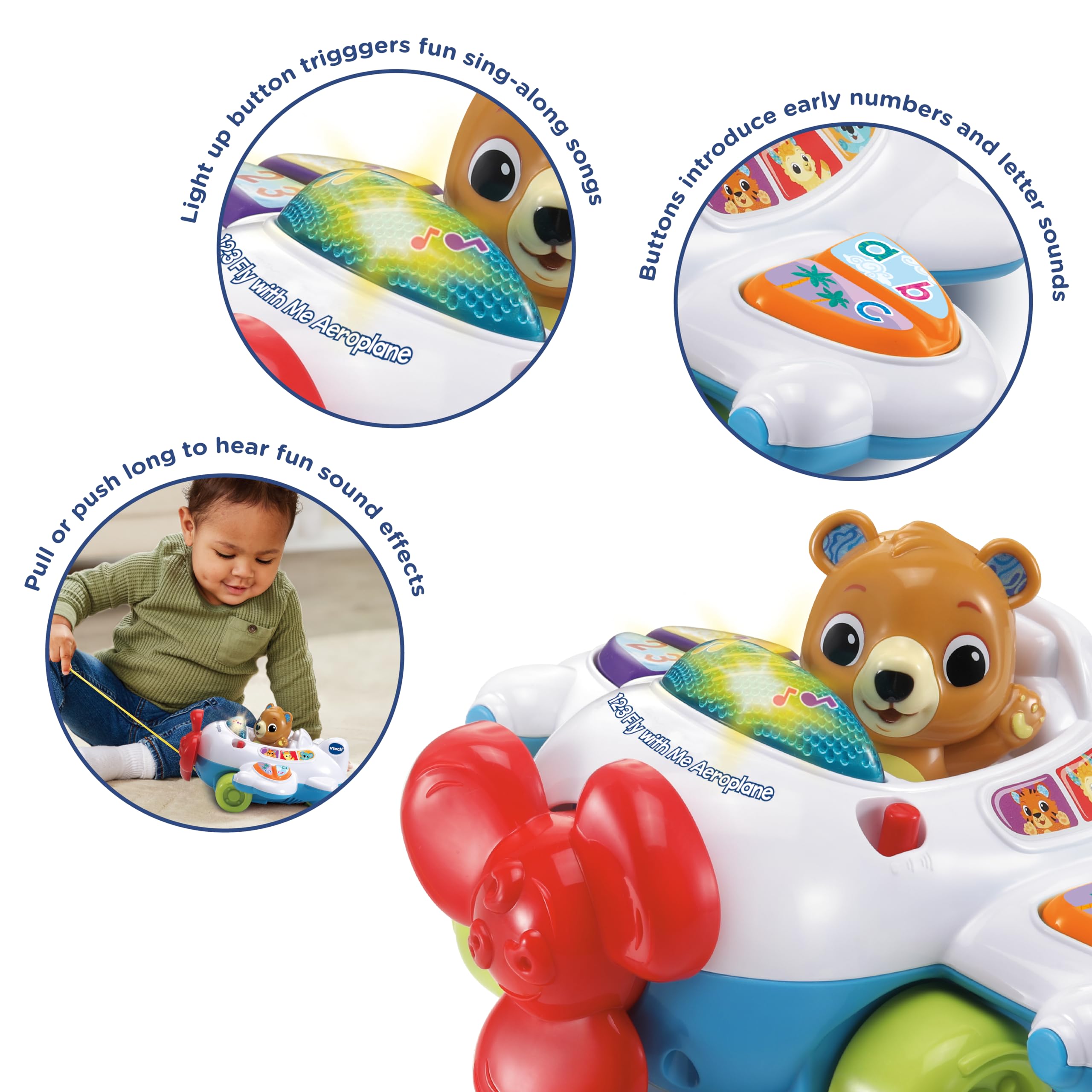 VTech Baby 123 Fly with Me Aeroplane