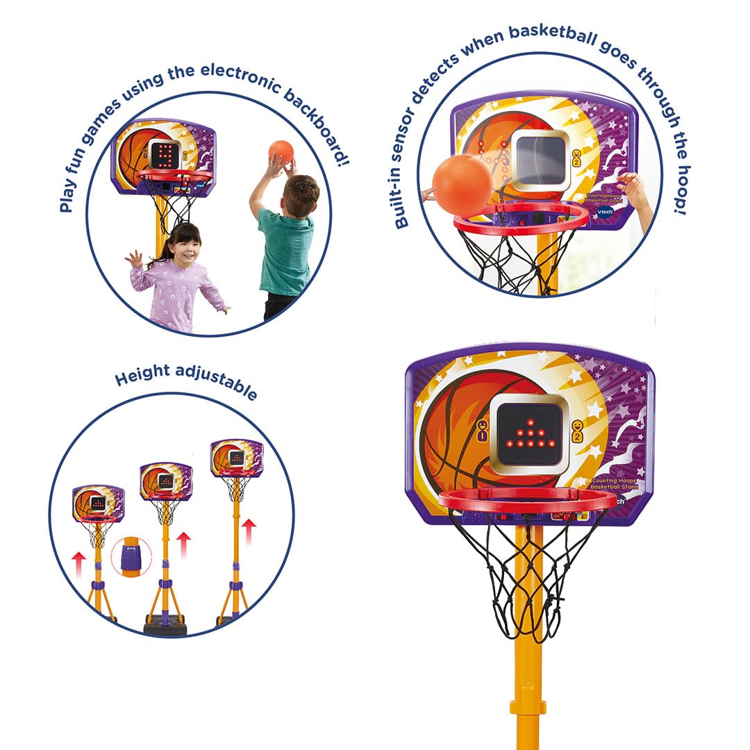 VTech Counting Hoops Basketball Stand