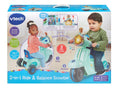 VTech Baby 2-in-1 Ride & Balance Scooter, Blue
