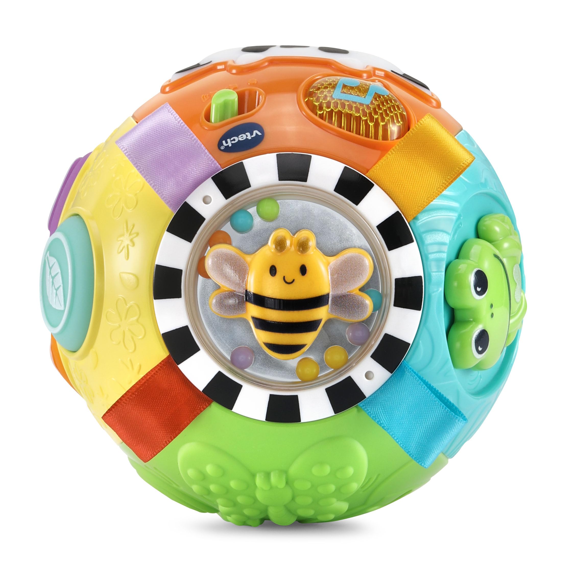 VTech Baby Animal Discoveries Ball, Interactive Baby Toy with Lights