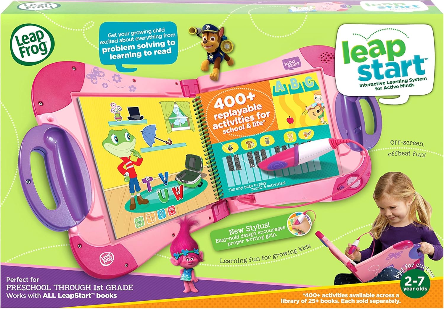 LeapFrog LeapStart Interactive Learning System, Pink Pink Standard Packaging