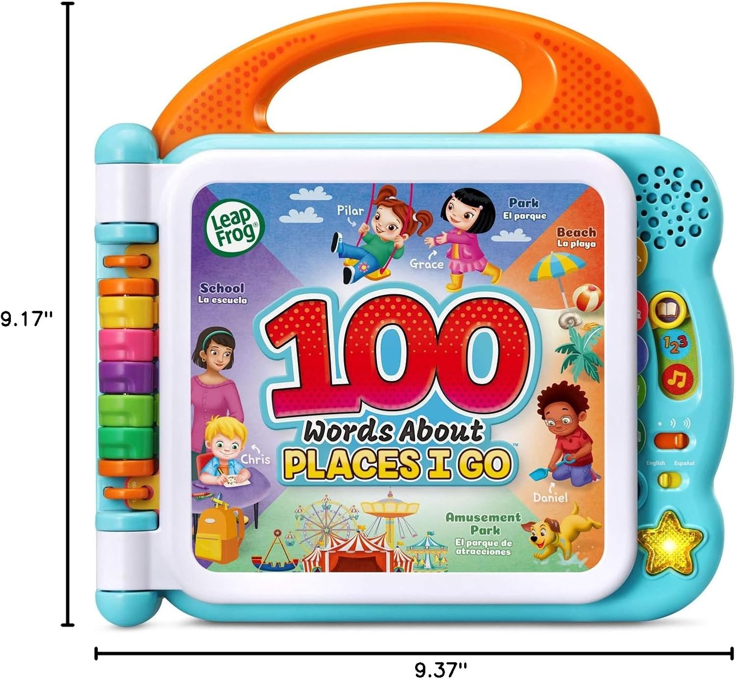 LeapFrog 100 Words About Places I Go Book Places I Go Standard Packaging