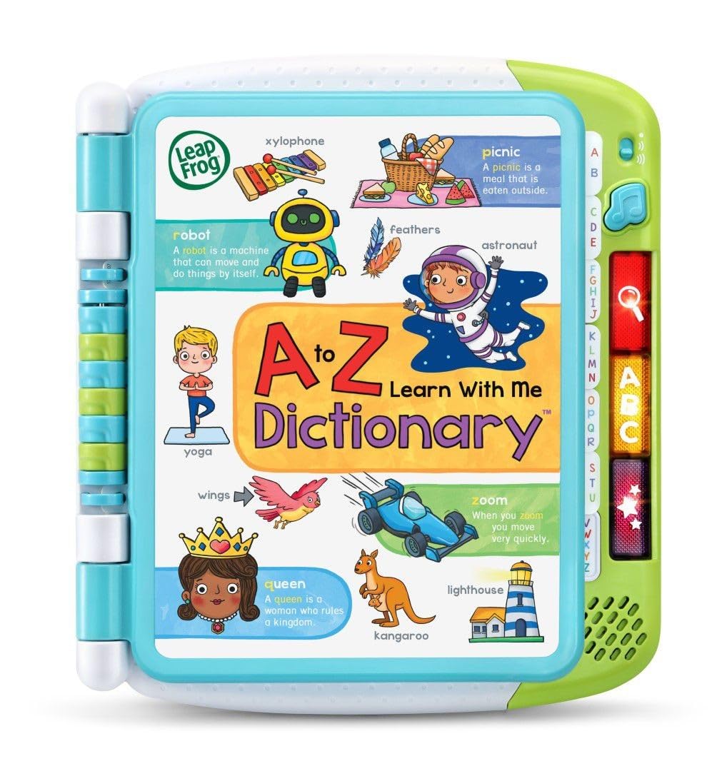 VTech 614403 Leapfrog A-Z Learn with Me Dictionary, Multicoloured