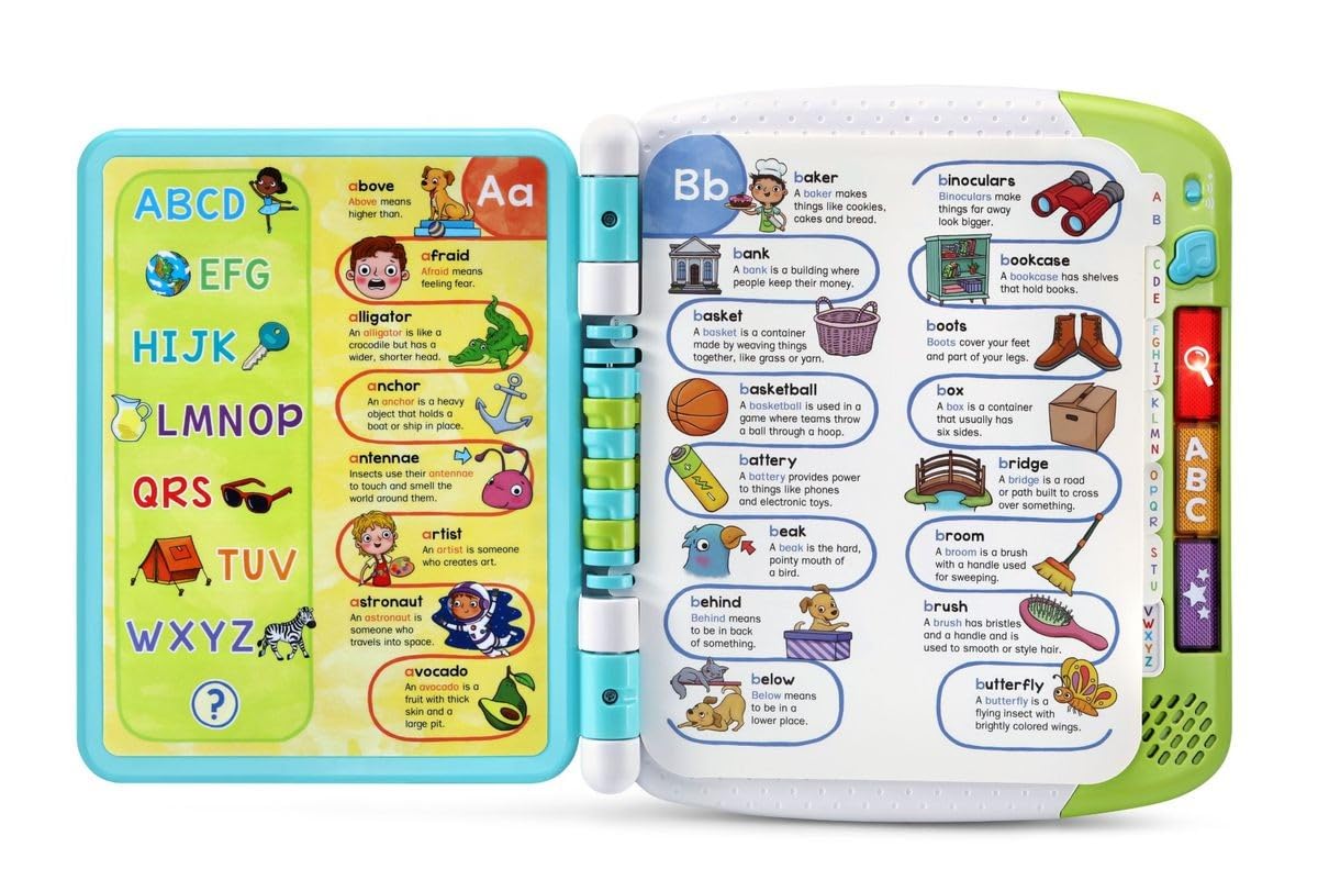 VTech 614403 Leapfrog A-Z Learn with Me Dictionary, Multicoloured