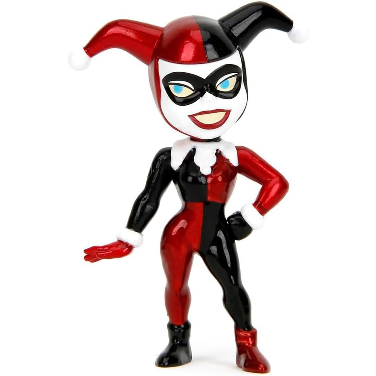 Jada Toys DC Batman (1 Piece) - 1 of 4 Collectible Metal Figures (Batman, Joker, Catwoman, Harley Quinn) for Fans and Collectors from 8 Years, Wave 2, Random Selection, 6.5 cm