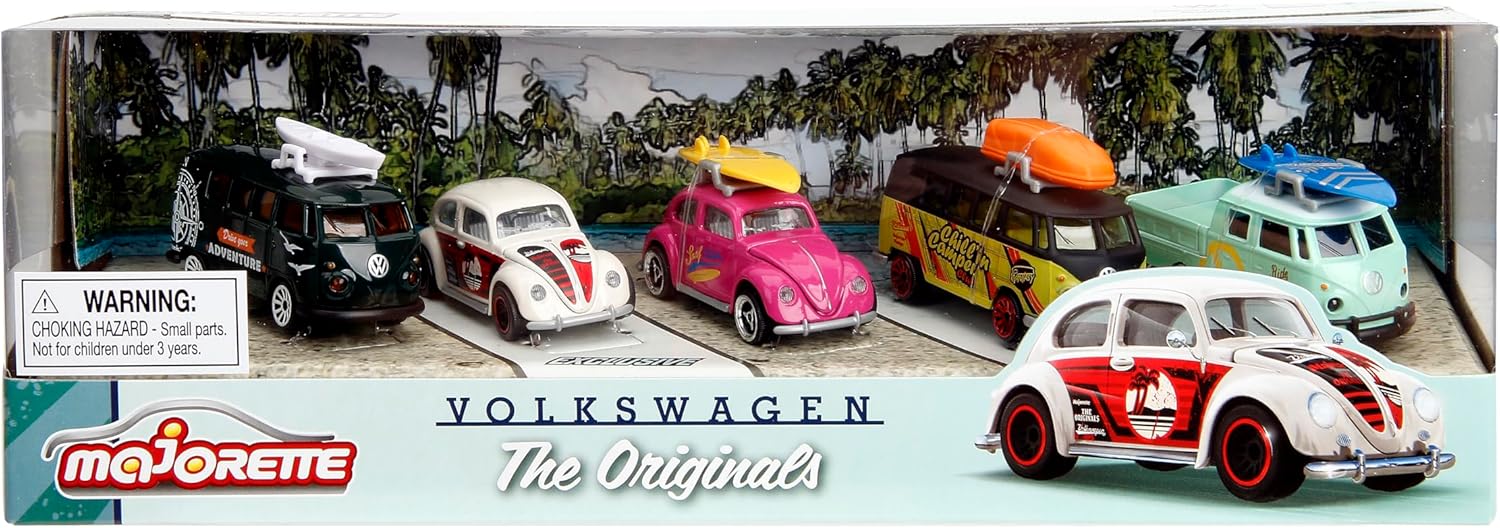 Majorette VW The Originals 5pc Giftpack (6pc)