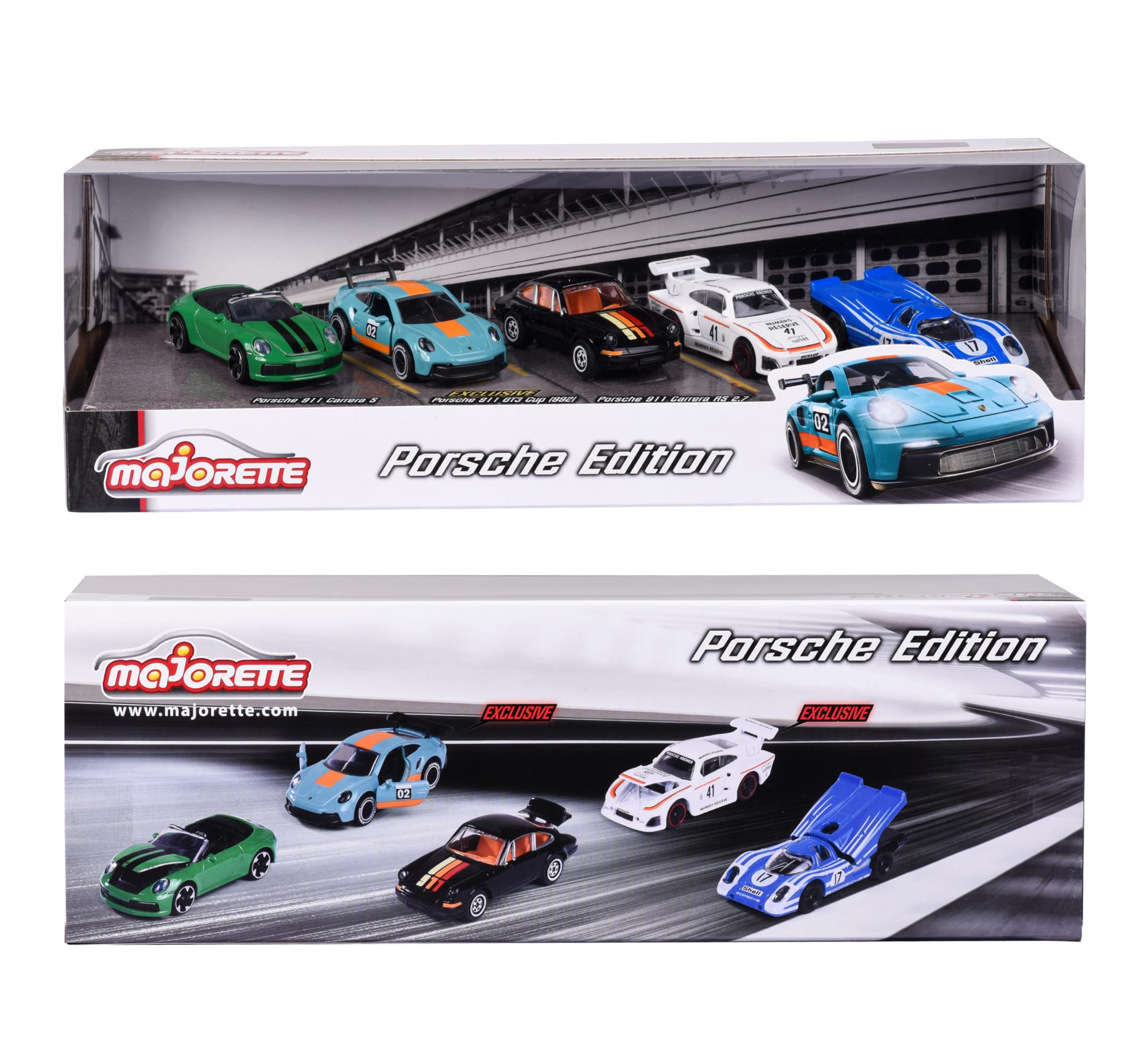 Majorette 212053172 Porsche Motorsport Gift Pack (Set of 5 Toy Cars)