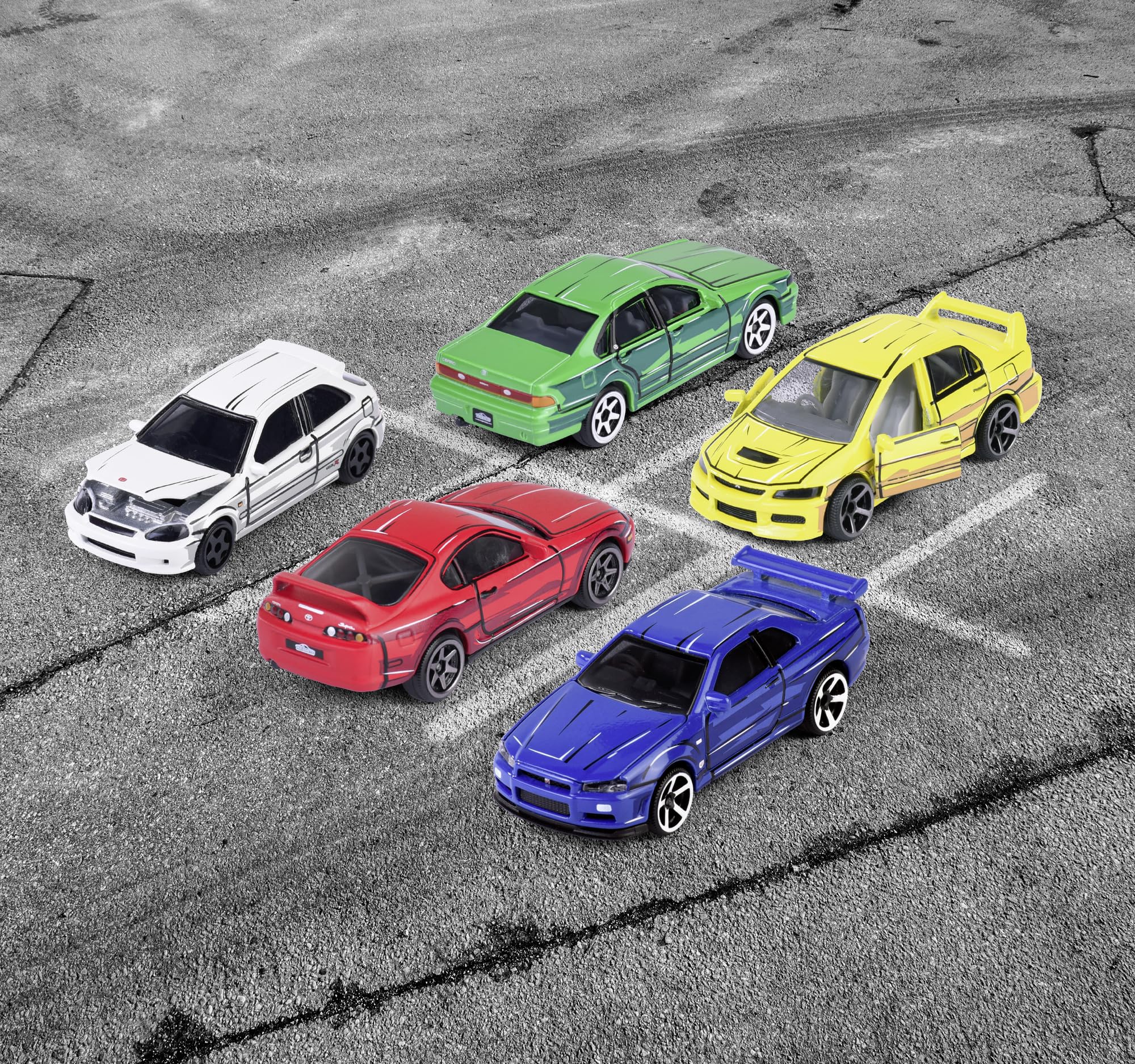 Majorette - Japan Series Diecast Vehicle Giftpack - 5 Pack - Japanese