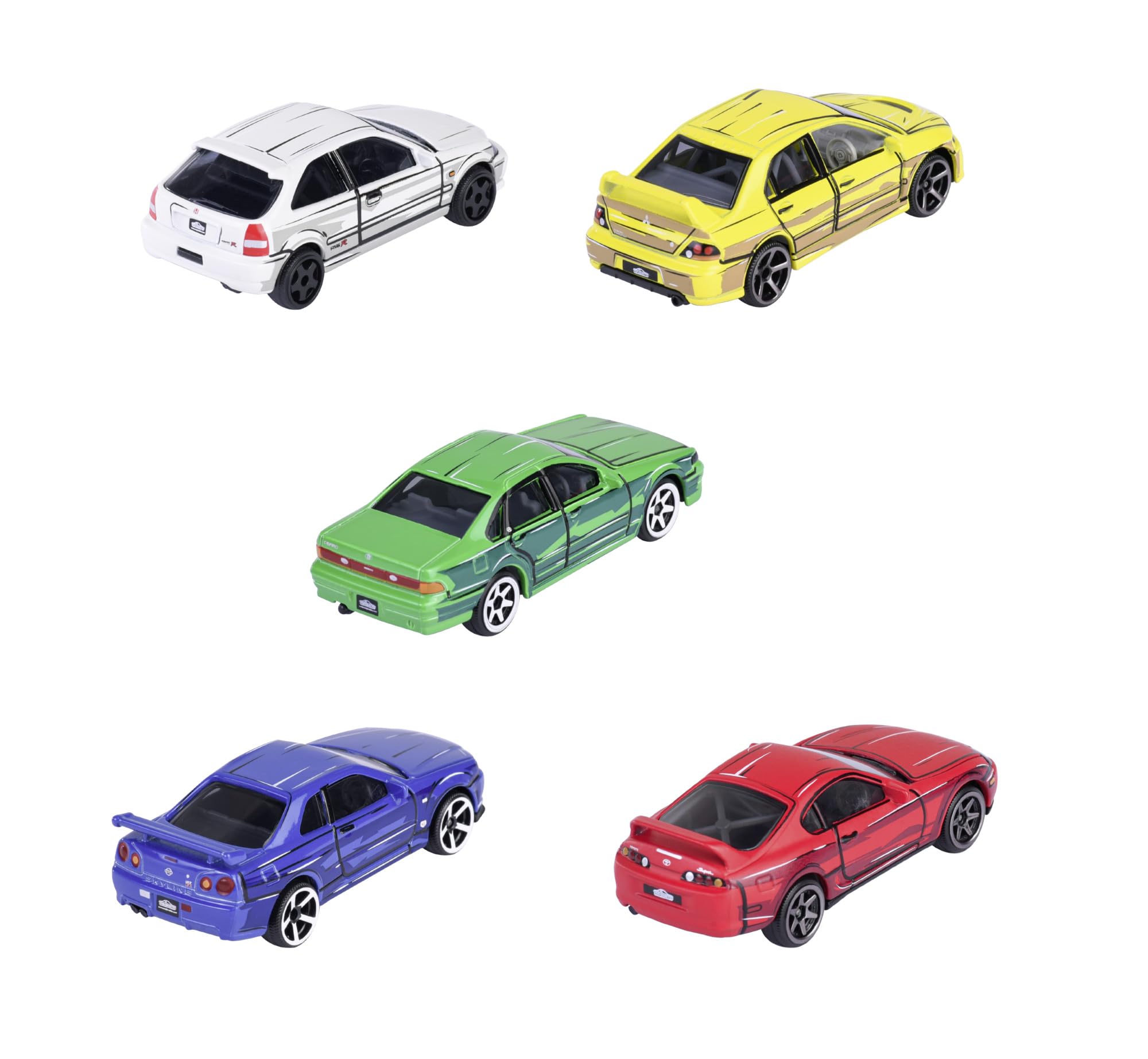 Majorette - Japan Series Diecast Vehicle Giftpack - 5 Pack - Japanese