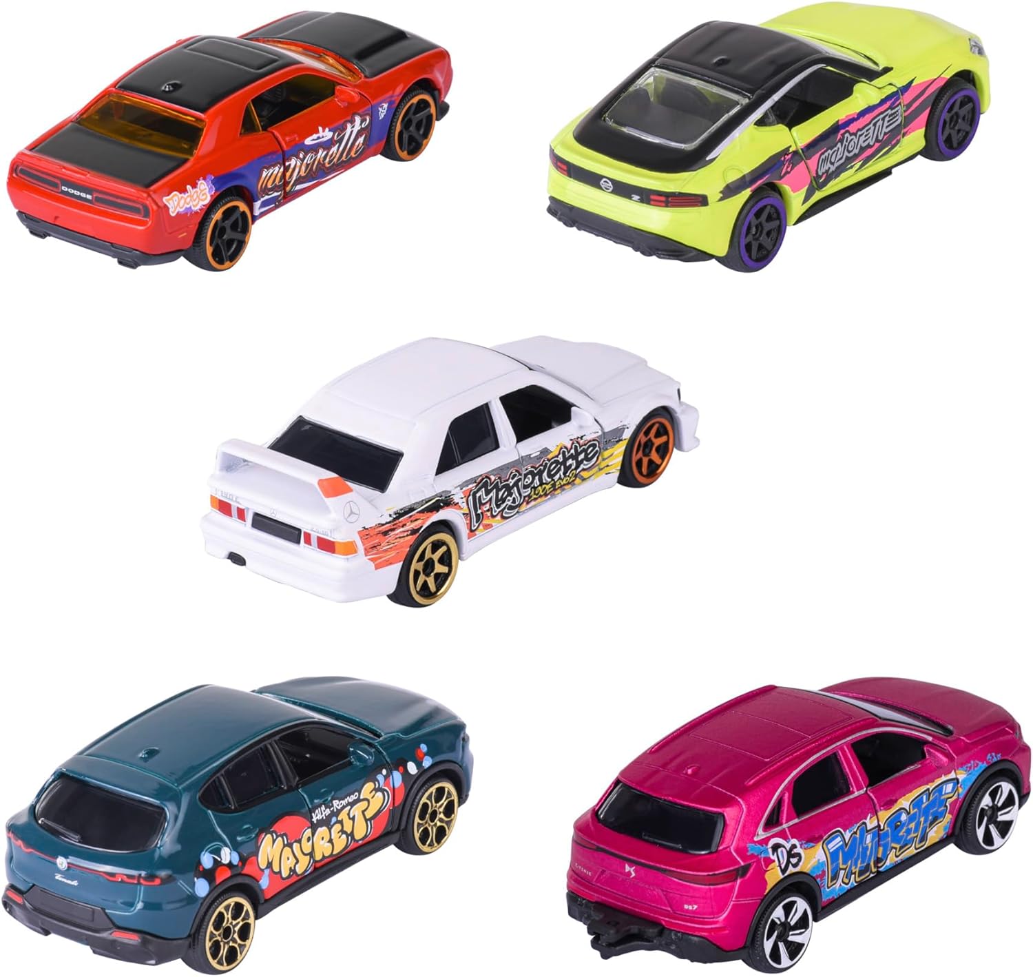 Majorette - Giftpack SL 11 5Pcs - Set of 5 Vehicles Including 2