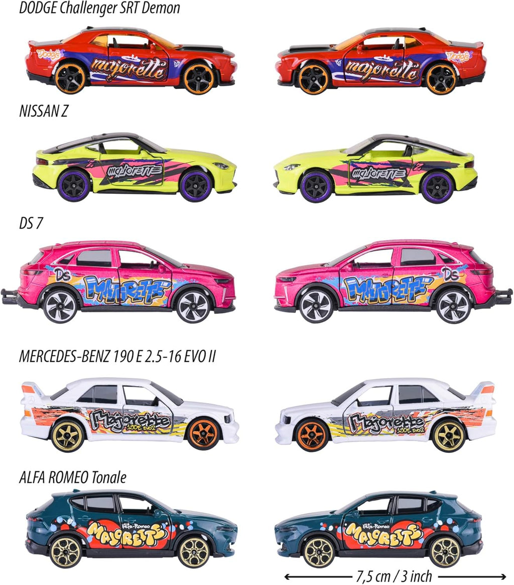 Majorette - Giftpack SL 11 5Pcs - Set of 5 Vehicles Including 2
