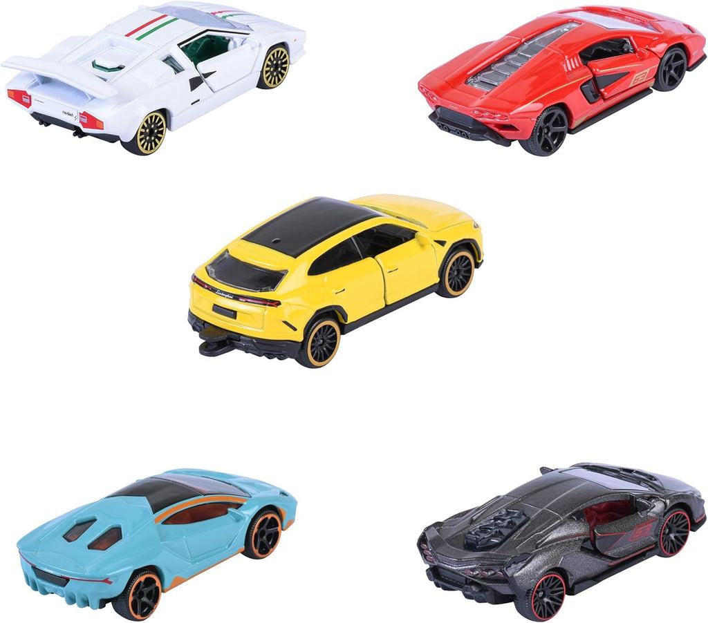 Majorette - Lamborghini 5 Pieces Giftpack - Free-wheeling Vehicles -