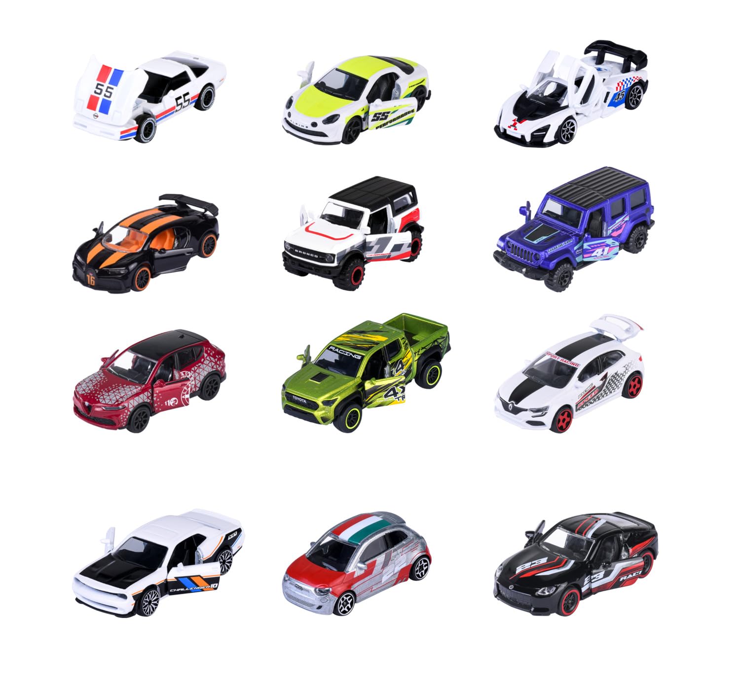 Majorette Racing Premium Cars - Random Selection from 1 of 12 Different Toy Cars