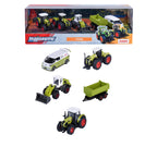 Majorette Claas Farm Car Set (5 Model Cars)