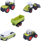 Majorette Claas Farm Car Set (5 Model Cars)