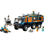 LEGO City Arctic Explorer Science Lab Truck Toy - Exploration Vehicle with Steering & Suspension - incl. a Snowscooter