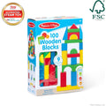 Melissa & Doug Wooden Building Blocks