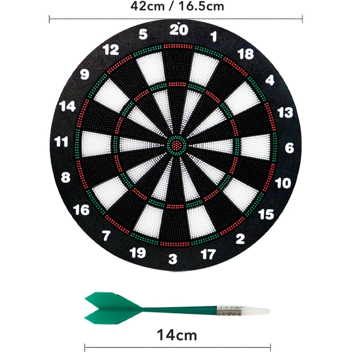 Safe Dartboard Set Ø42cm /16.5
