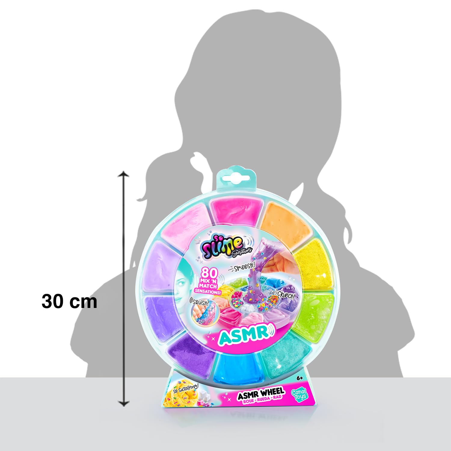 Canal Toys - So Slime - Crazy ASMR Mix Satisfactory Textures - Creative Hobbies for Children - From 6 Years - SSB 009, Multic
