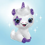 Canal Toys - Unicorn to Customise Airbrush Plush – Soft Toy Spray Art with Felt-Tip Pens and Stencils – 6 Years and Above – O