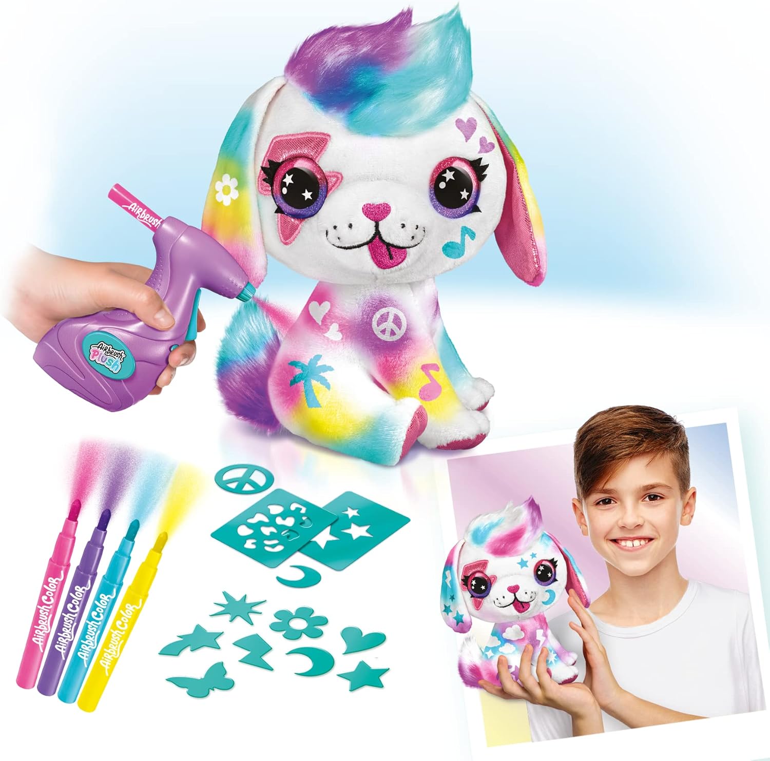 Canal Toys - Colour Your Dog, From 6 Years to 99 Years, White (OFG249) Doggy