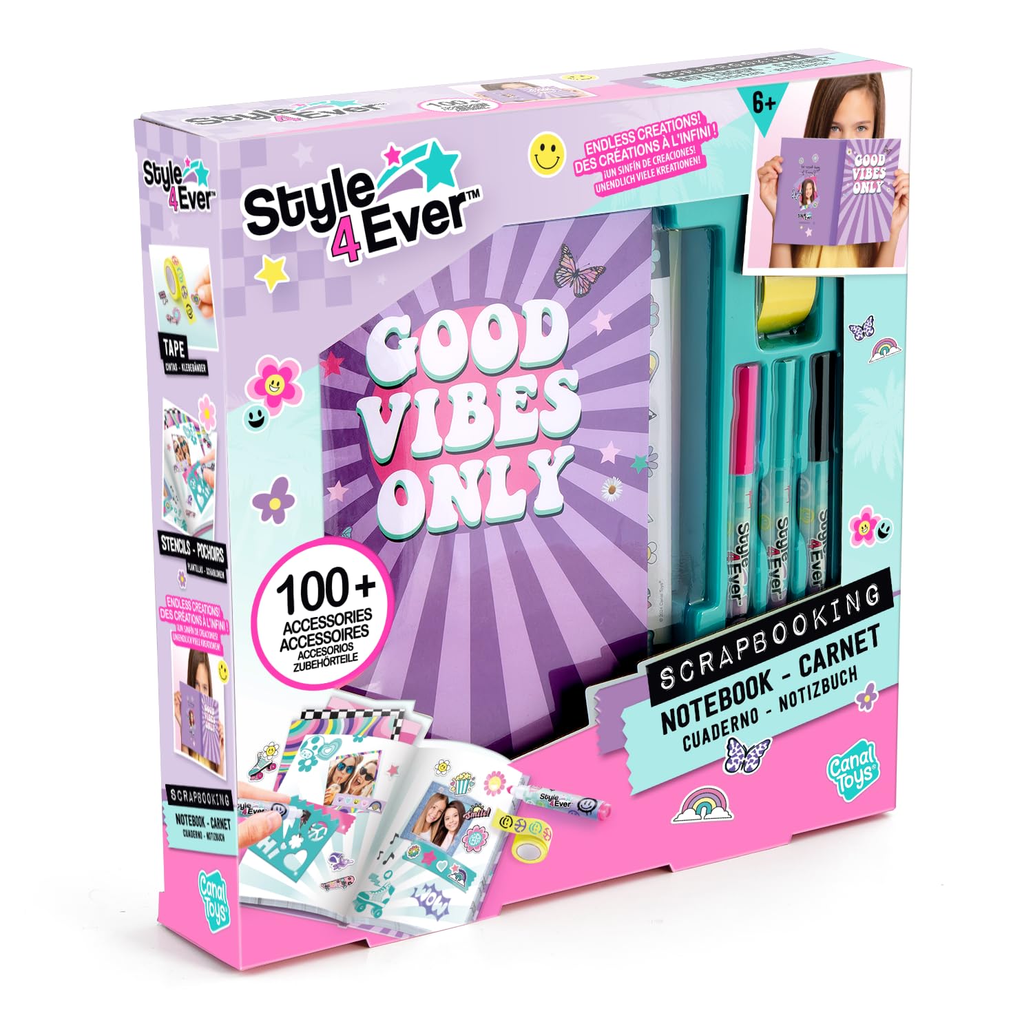 Canal Toys - Style 4 Ever - Secret Scrapbooking Notebook