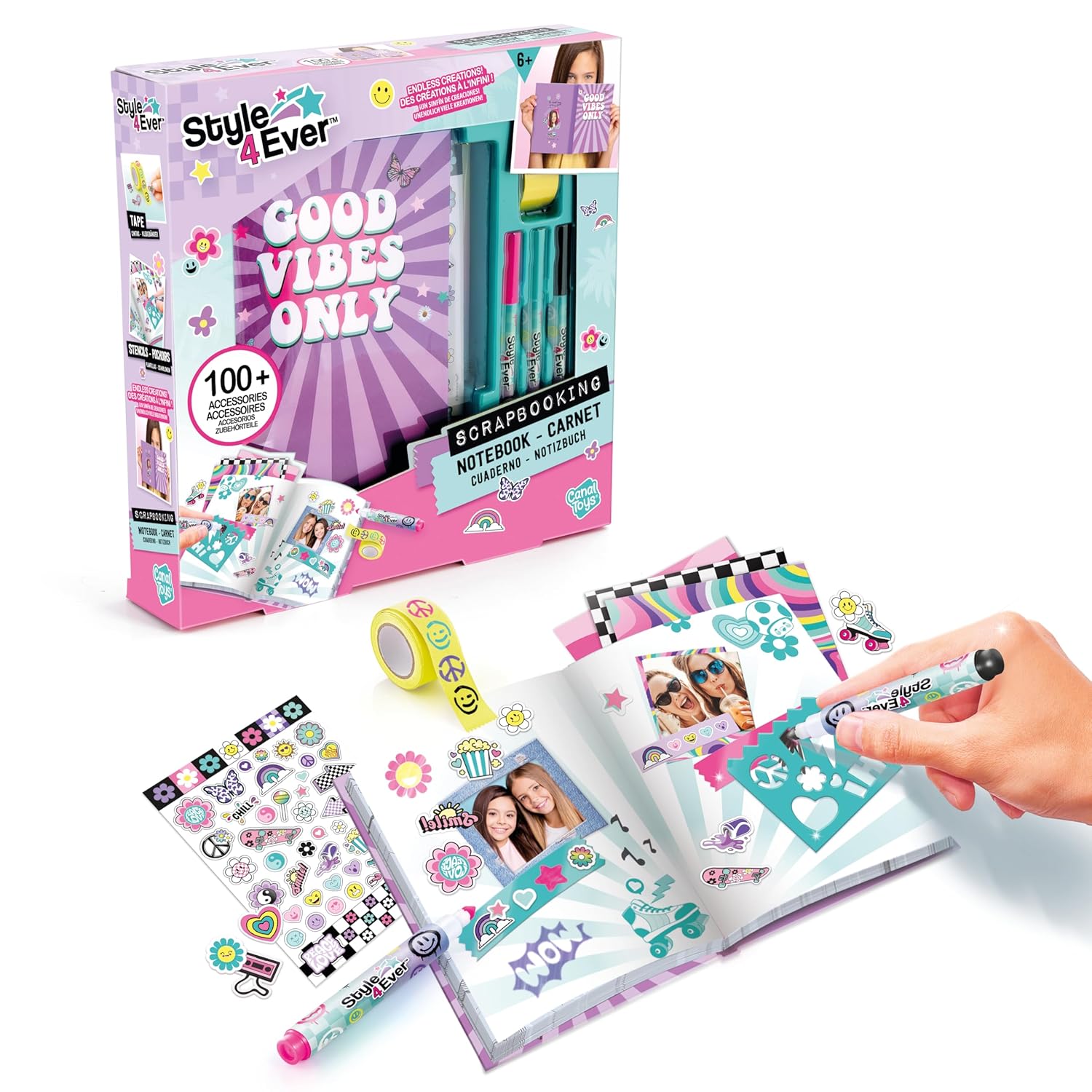 Canal Toys - Style 4 Ever - Secret Scrapbooking Notebook