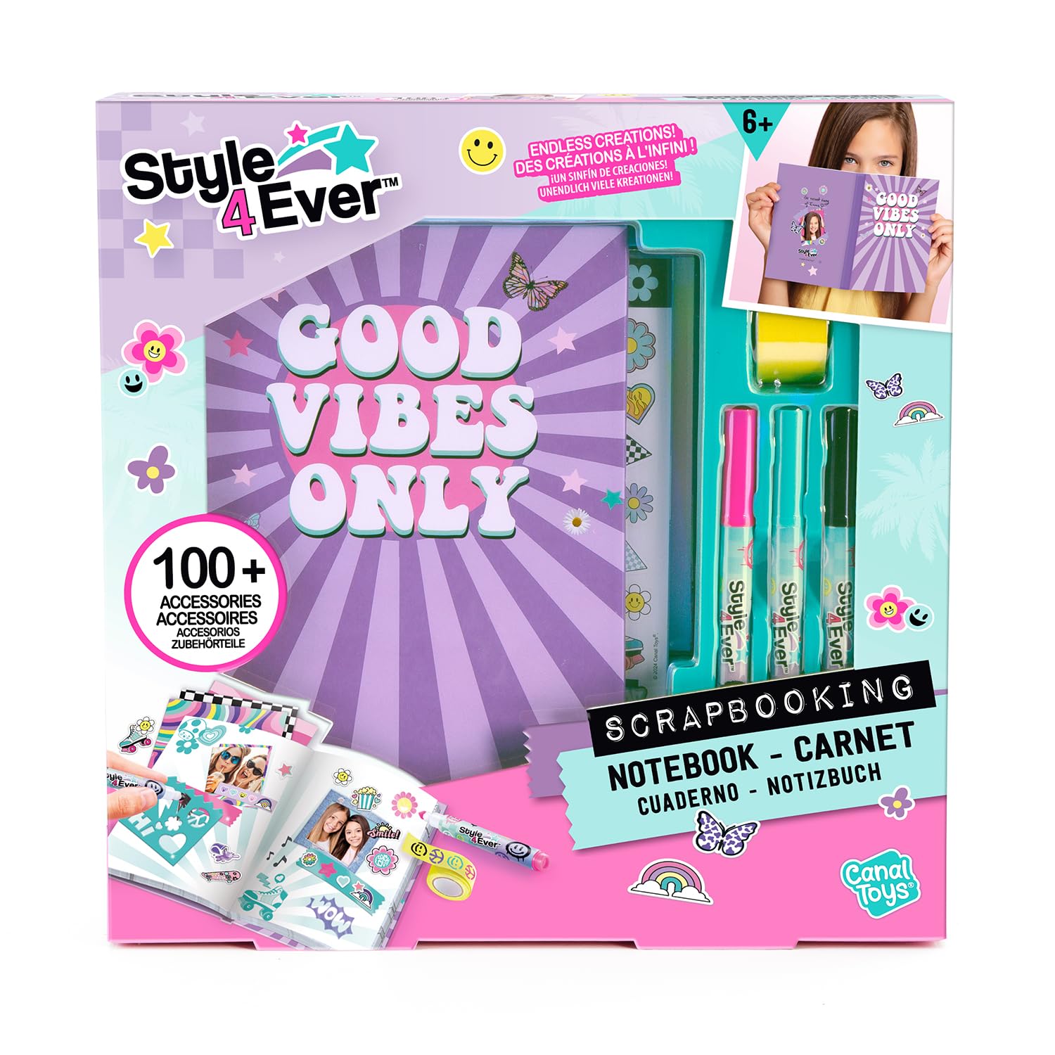 Canal Toys - Style 4 Ever - Secret Scrapbooking Notebook