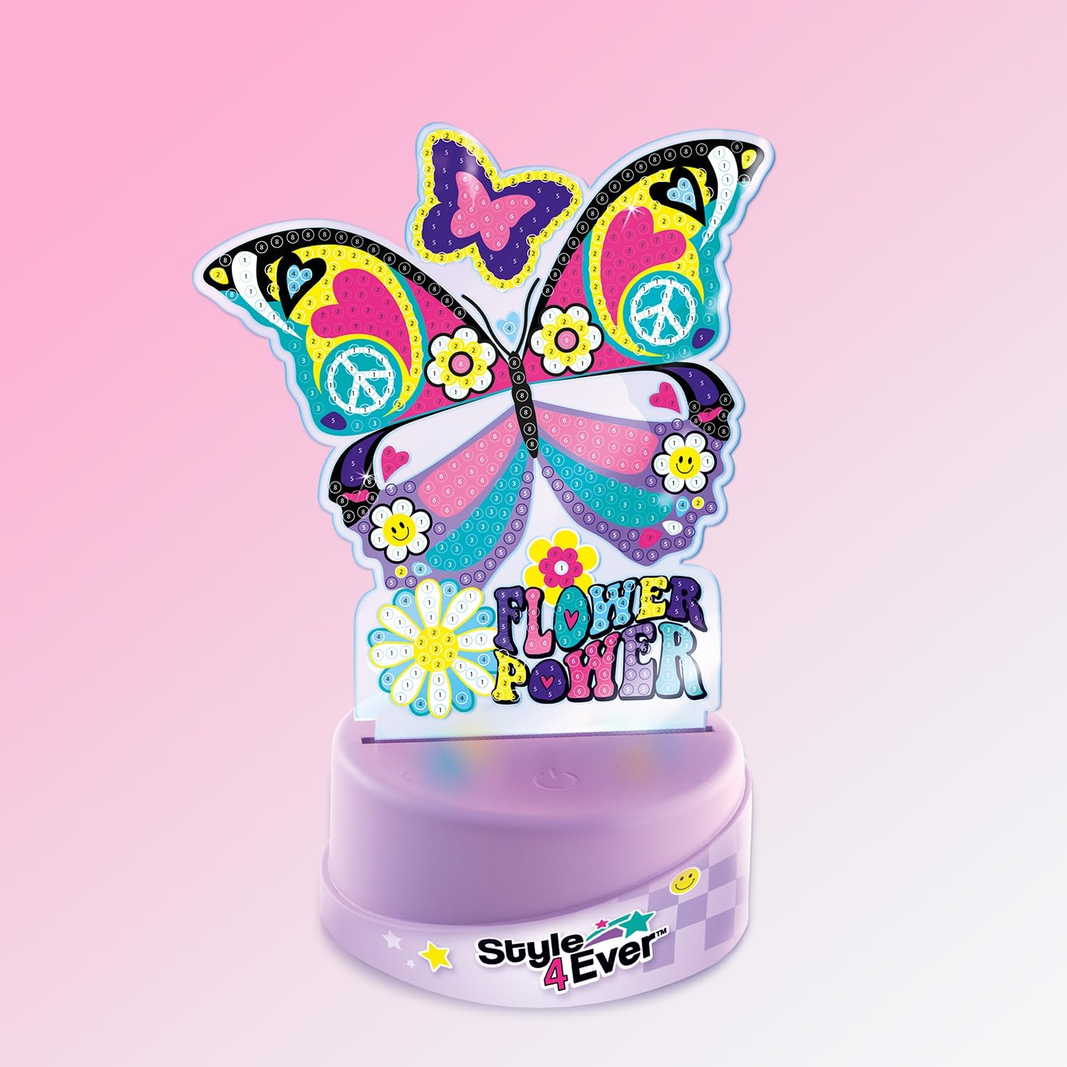 Diamond Art LAMP Set Purple