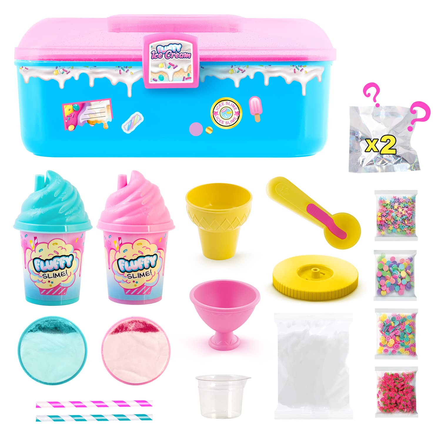 Canal Toys SSC 206 Fluffy Case with Accessories for 6 Years and Above - Purple