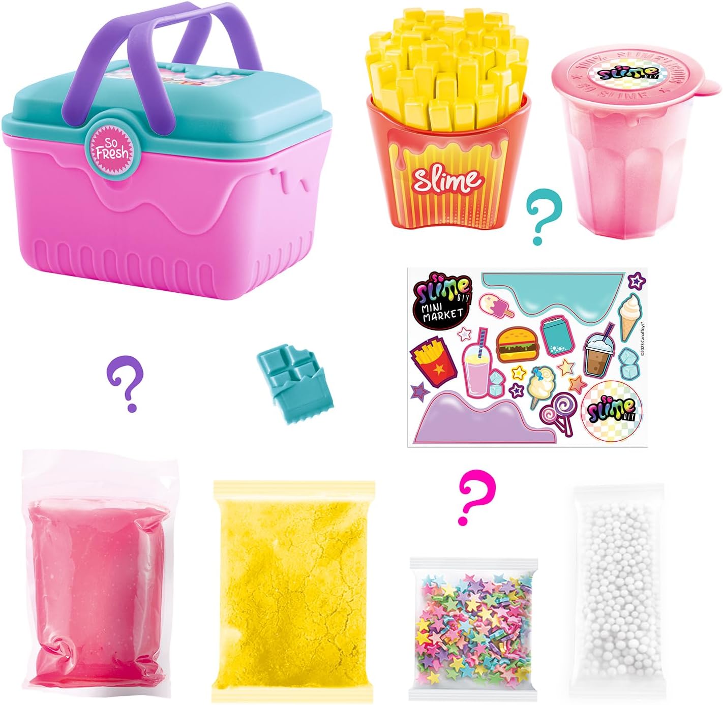 Canal Toys So Slimelicious Market - Mini Slime Case DIY Scents - SSC 240, Purple