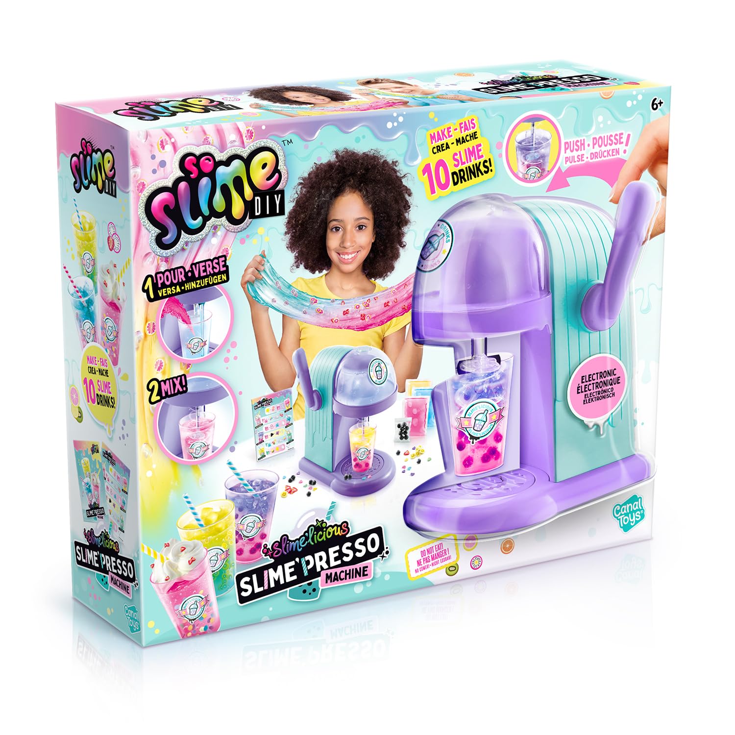 Canal Toys - So Slime - Slimelicious - Slime'presso Machine - SSC 254, Purple