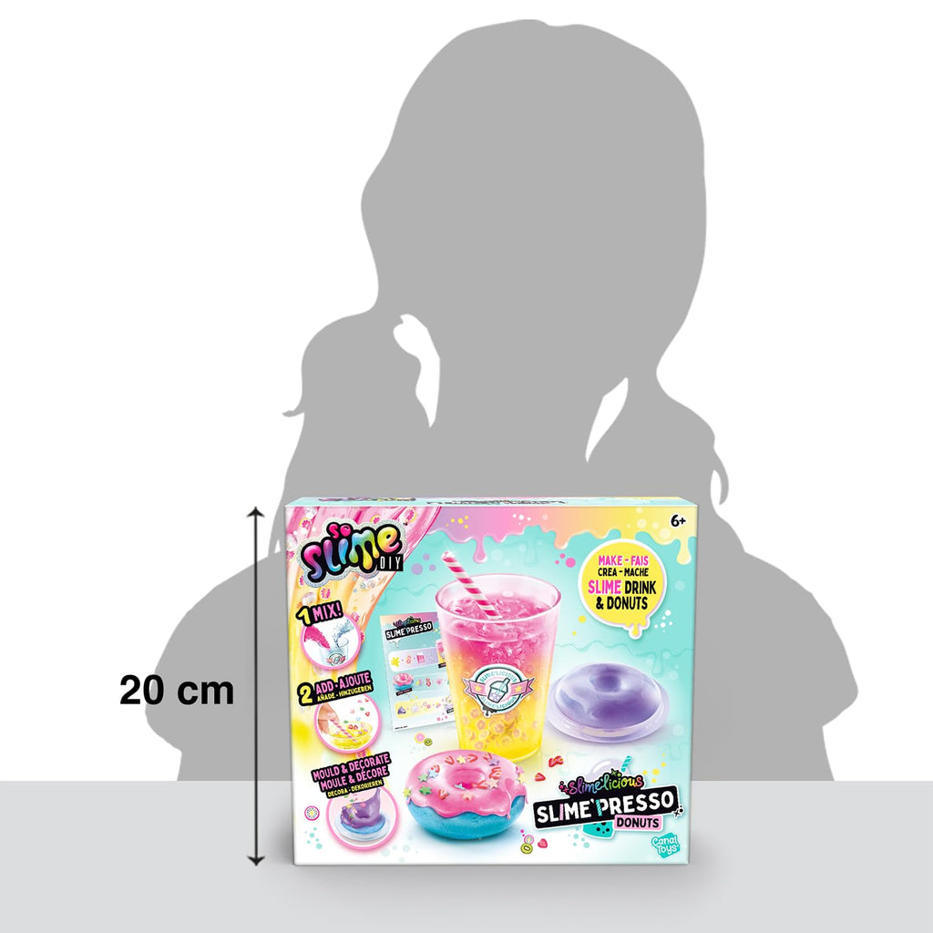 Canal Toys Slime'Presso Make and Customise Your Donuts in Slime DIY-SSC 257, Blue