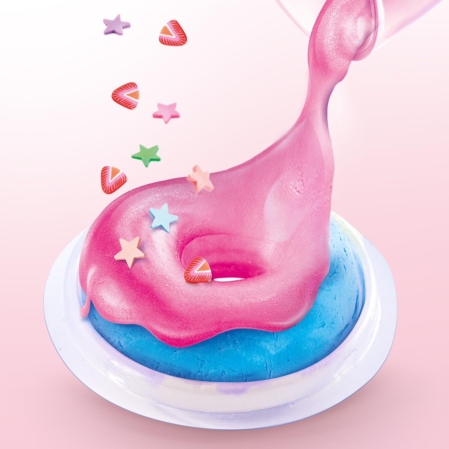 Canal Toys Slime'Presso Make and Customise Your Donuts in Slime DIY-SSC 257, Blue