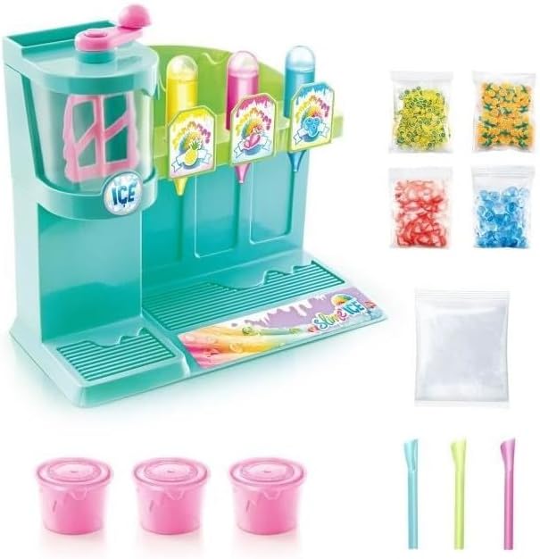 Canal Toys - SO Slime DIY - Slime Ice Machine - with 1 Machine, 3 Scented Dyes, Accessories and Decorations - SSC 310