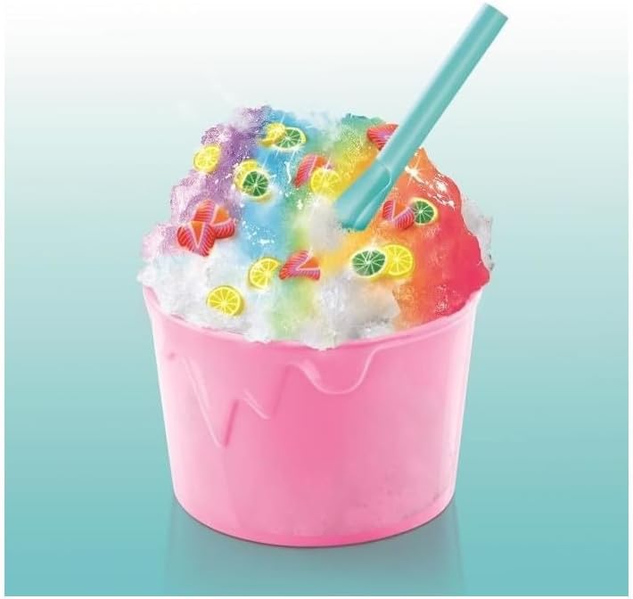 Canal Toys - SO Slime DIY - Slime Ice Machine - with 1 Machine, 3 Scented Dyes, Accessories and Decorations - SSC 310
