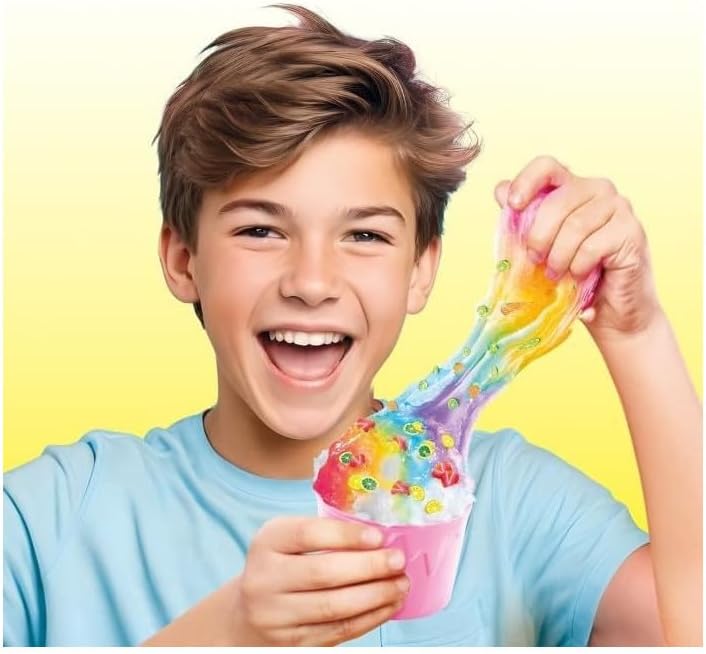Canal Toys - SO Slime DIY - Slime Ice Machine - with 1 Machine, 3 Scented Dyes, Accessories and Decorations - SSC 310