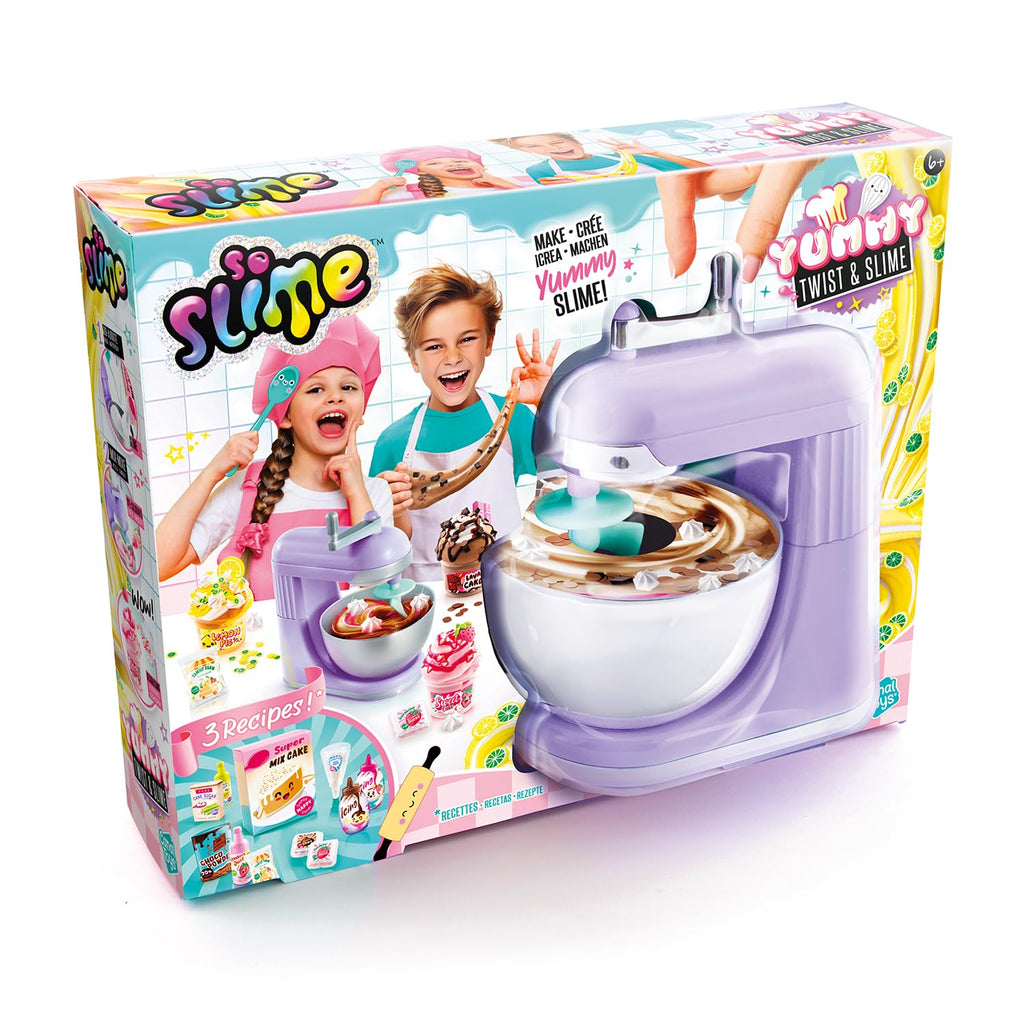 Canal Toys So Slime - Yummy Twist & Slime Mixer Set - DIY Slime with Dyes, Decoration & Recipe Instructions - From 6 Years - 