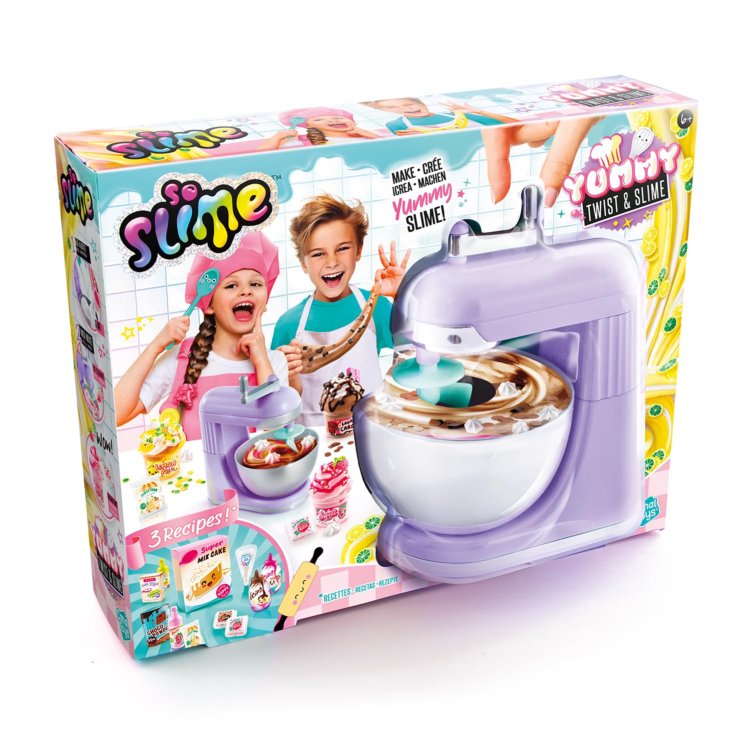 Canal Toys So Slime - Yummy Twist & Slime Mixer Set - DIY Slime with Dyes, Decoration & Recipe Instructions - From 6 Years - 