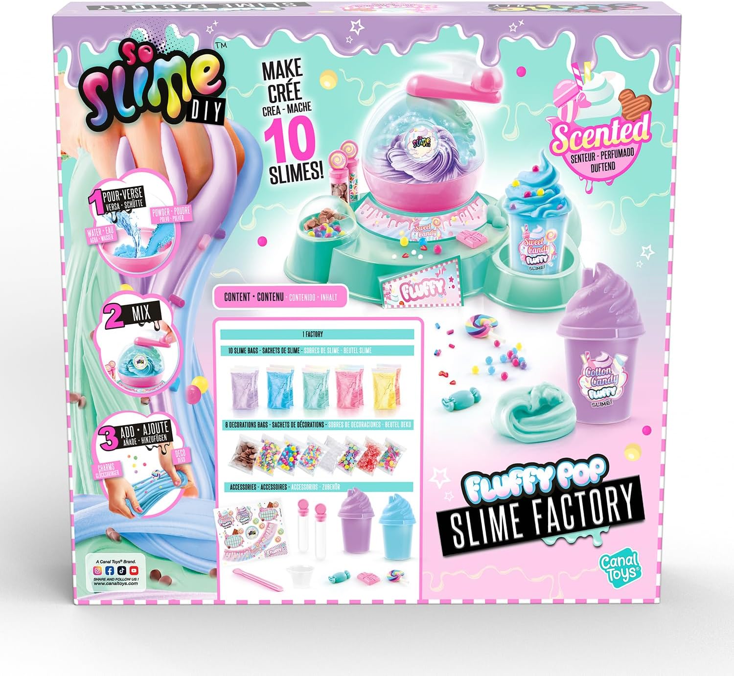 C Toys - So Slime - Slime Factory Fluffy - SSC375