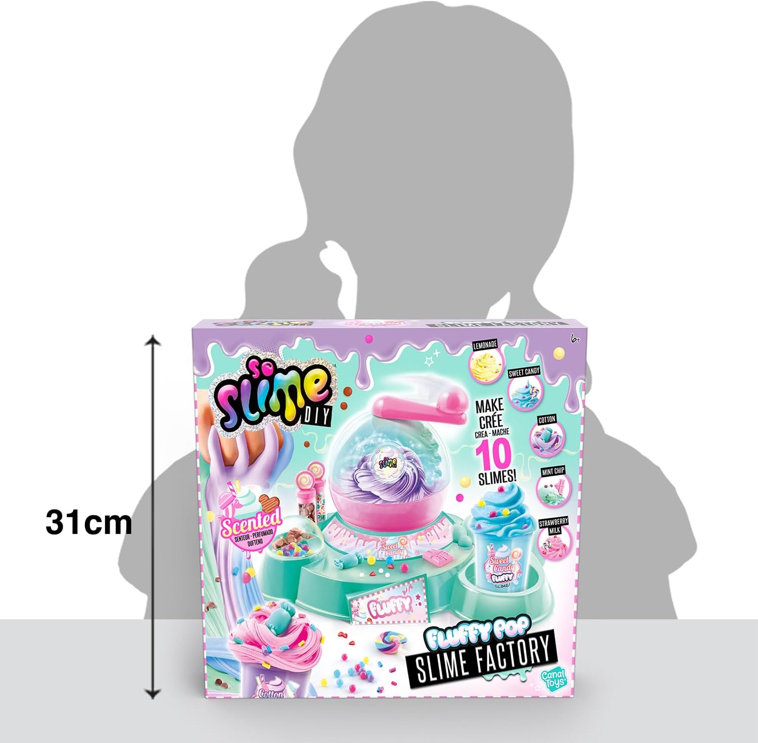 C Toys - So Slime - Slime Factory Fluffy - SSC375